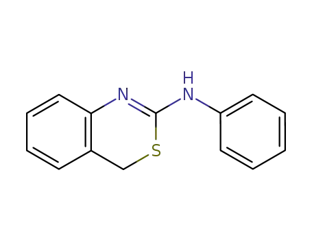 Molecular Structure of 109768-66-3 ((4H-BENZO[D][1,3]THIAZIN-2-YL)-PHENYL-AMINE)