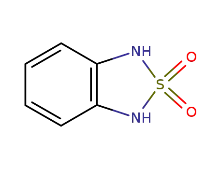 Molecular Structure of 1615-06-1 (1,3-DIHYDRO-2,1,3-BENZOTHIADIAZOLE 2,2-DIOXIDE)