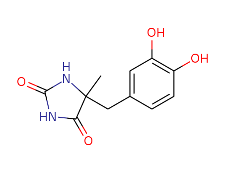 2,4-Imidazolidinedione,5-[(3,4-dihydroxyphenyl)methyl]-5-methyl-