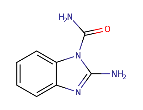 1H-벤즈이미다졸-1-카르복스아미드,2-아미노-(9CI)
