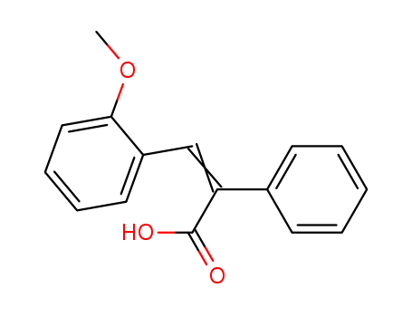 Benzeneacetic acid, a-[(2-methoxyphenyl)methylene]-