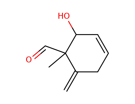 3-Cyclohexene-1-carboxaldehyde, 2-hydroxy-1-methyl-6-methylene- (9CI)