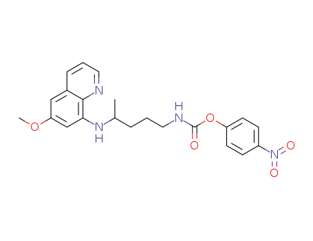8-[4-(4-nitrophenoxycarbonyl)amino-1-methylbutylamino]-6-methoxyquinoline