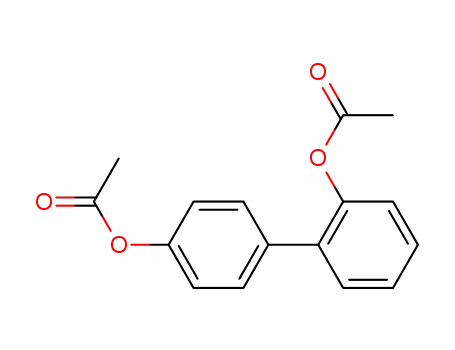 Molecular Structure of 111625-10-6 (2,4'-diacetoxybiphenyl)