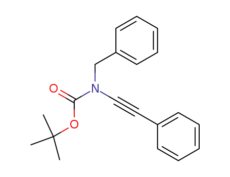 N-benzyl-N-phenylethynylcarbamic acid tert-butyl ester
