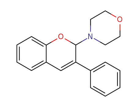 4-(3-phenyl-2H-chromen-2-yl)morpholine