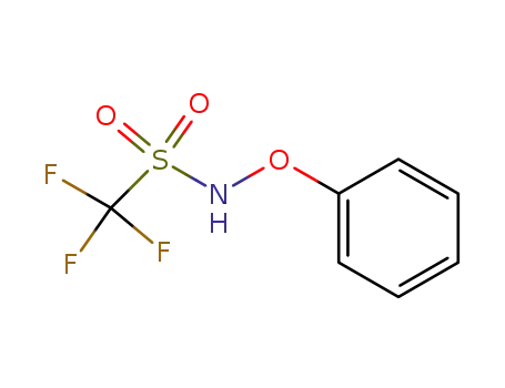 Methanesulfonamide,  1,1,1-trifluoro-N-phenoxy-