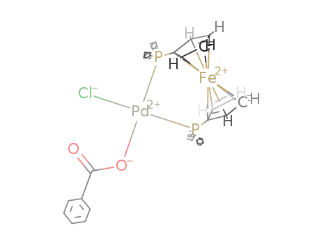 [PdCl(O<sub>2</sub>CPh)(1,1'-bis(diphenylphosphino)ferrocene)]