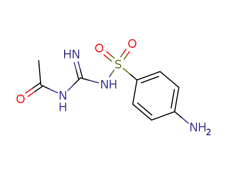 N-[[[(4-aminophenyl)sulphonyl]amino]iminomethyl]acetamide