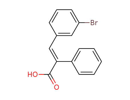 Benzeneacetic acid, a-[(3-bromophenyl)methylene]-,(E)- (9CI) cas  22161-40-6
