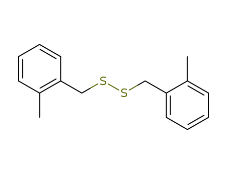 Molecular Structure of 20193-93-5 (Disulfide, bis[(2-methylphenyl)methyl])