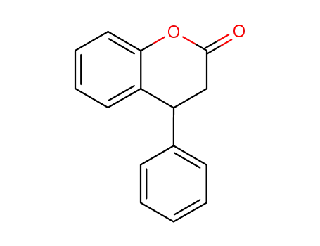 Molecular Structure of 51737-00-9 (3,4-Dihydro-6-methyl-4-phenylcoumarin)