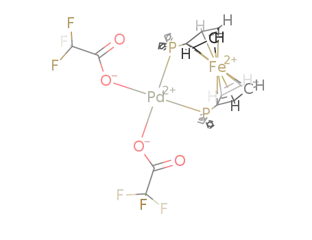 [(1,10-bis(diphenylphosphino)ferrocene)Pd(trifluoroacetate)<sub>2</sub>]