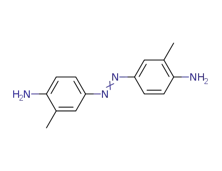 Molecular Structure of 61594-49-8 (bis-(4-amino-3-methyl-phenyl)-diazene)