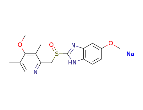 Molecular Structure of 95510-70-6 (Omeprazole sodium)