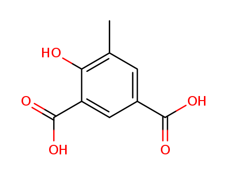 1,3-Benzenedicarboxylicacid, 4-hydroxy-5-methyl- cas  4365-31-5