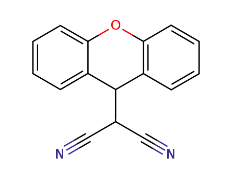 9H-xanthen-9-ylpropanedinitrile