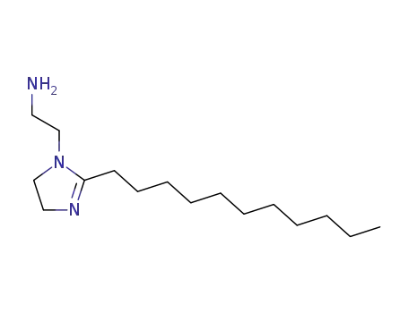 Molecular Structure of 95-37-4 (4,5-dihydro-2-undecyl-1H-imidazole-1-ethylamine)