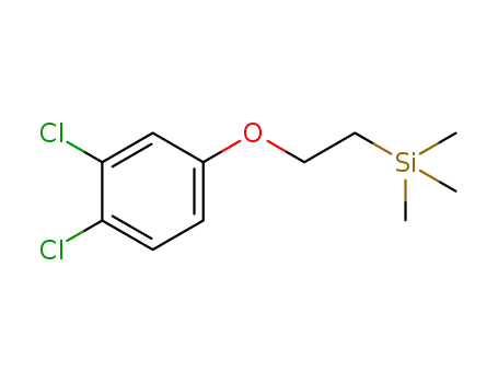 Molecular Structure of 1338215-36-3 ([2-(3,4-dichlorophenoxy)ethyl]trimethylsilane)