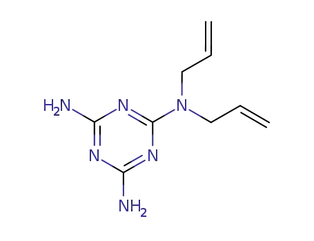 Molecular Structure of 91-77-0 (2,4-DIAMINO-6-DIALLYLAMINO-1,3,5-TRIAZINE)