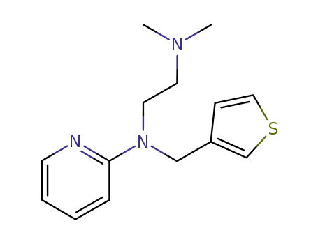 Molecular Structure of 91-79-2 (thenyldiamine)