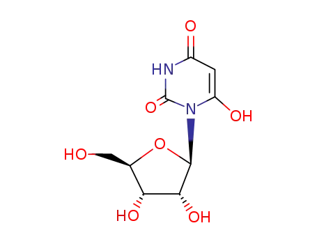 Molecular Structure of 123131-51-1 (6-hydroxyuridine)