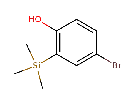 Phenol, 4-bromo-2-(trimethylsilyl)-