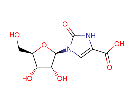 2,3-Dihydro-2-oxo-1-β-D-ribofuranosyl-1H-imidazole-4-carboxylicacid
