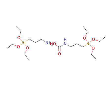 Molecular Structure of 140236-87-9 (3-(triethoxysilyl)propylammonium 3-(triethoxysilyl)propylcarbamate)