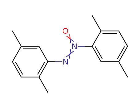 Molecular Structure of 14381-98-7 (Diazene, bis(2,5-dimethylphenyl)-, 1-oxide)