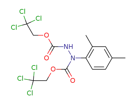 1,2-Hydrazinedicarboxylic acid, 1-(2,4-dimethylphenyl)-,
bis(2,2,2-trichloroethyl) ester