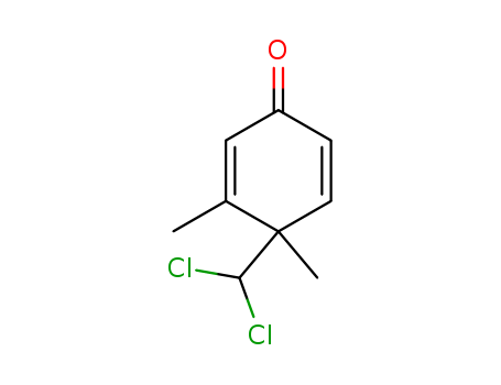 2,5-Cyclohexadien-1-one,4-(dichloromethyl)-3,4-dimethyl- cas  14789-74-3