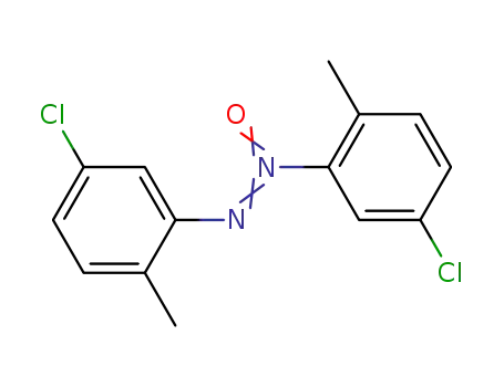 Molecular Structure of 66941-45-5 (5,5'-Dichloro-2,2'-dimethylazoxybenzene)