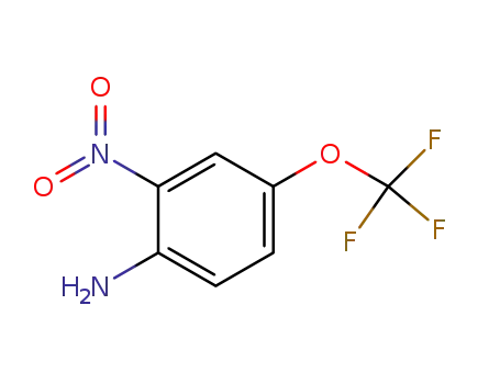 Molecular Structure of 2267-23-4 (2-Nitro-4-(trifluoromethoxy)aniline)