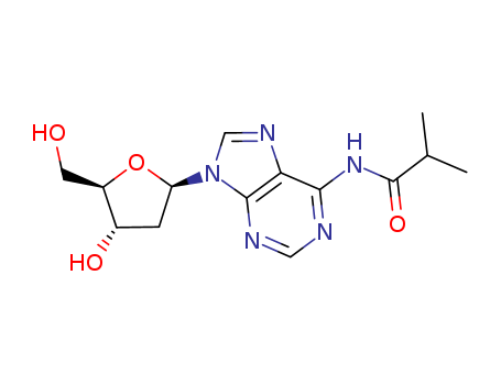 2′-Deoxy-N-(2-methyl-1-oxopropyl)adenosine