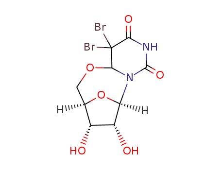 5'-O,6-Cyclo-5,5-dibromo-5,6-dihydrouridine