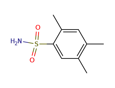 Molecular Structure of 90643-45-1 (Benzenesulfonamide, 2,4,5-trimethyl- (7CI,9CI))