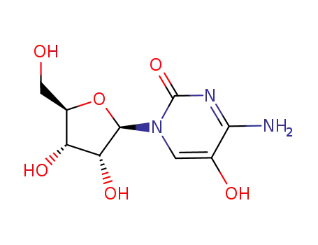 Molecular Structure of 39638-73-8 (5-hydroxycytidine)