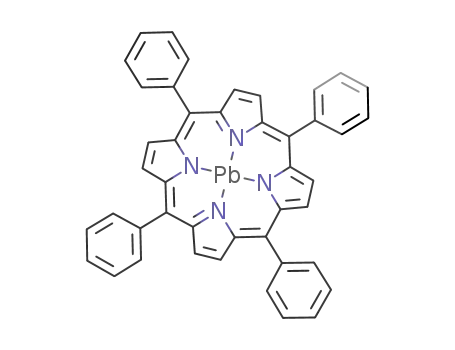 Molecular Structure of 14784-17-9 (meso-Tetraphenylporphyrin-Pb(II))