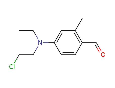 4-[2-chloroethyl(ethyl)amino]-2-methylbenzaldehyde
