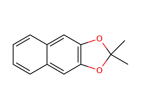 Molecular Structure of 5656-49-5 (2,2-dimethylnaphtho[2,3-d]-1,3-dioxole)