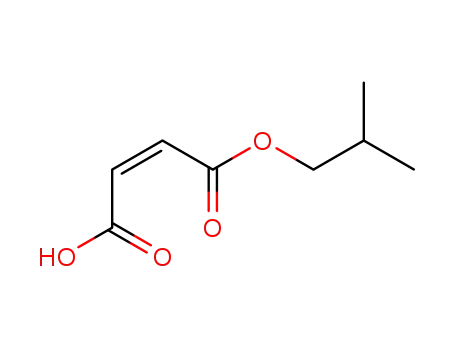 Molecular Structure of 925-05-3 (isobutyl hydrogen maleate)