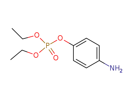 Molecular Structure of 14984-58-8 (4-aminophenyl diethyl phosphate)