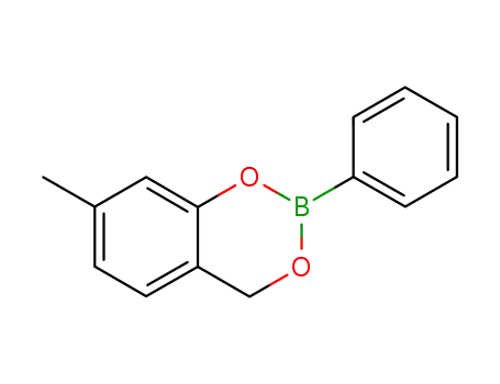 Molecular Structure of 59648-19-0 (4H-1,3,2-Benzodioxaborin,7-methyl-2-phenyl-(9CI))