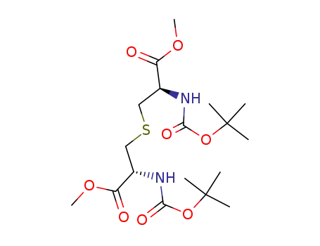 (R)-2-tert-Butoxycarbonylamino-3-((R)-2-tert-butoxycarbonylamino-2-methoxycarbonyl-ethylsulfanyl)-propionic acid methyl ester