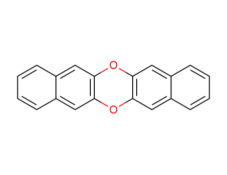 Molecular Structure of 258-81-1 (Dinaphtho[2,3-<i>b</i>;2',3'-<i>e</i>][1,4]dioxin)