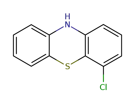 Molecular Structure of 7369-69-9 (4-CHLOROPHENOTHIAZINE)