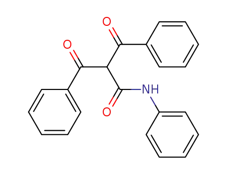 Molecular Structure of 50597-10-9 (2-benzoyl-3-oxo-3-phenyl-propionic acid anilide)