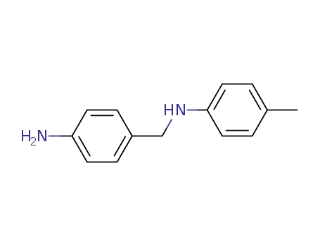 Molecular Structure of 79560-96-6 (<i>N</i>-(4-amino-benzyl)-<i>p</i>-toluidine)