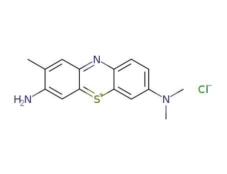 Molecular Structure of 92-31-9 (Basic Blue 17)
